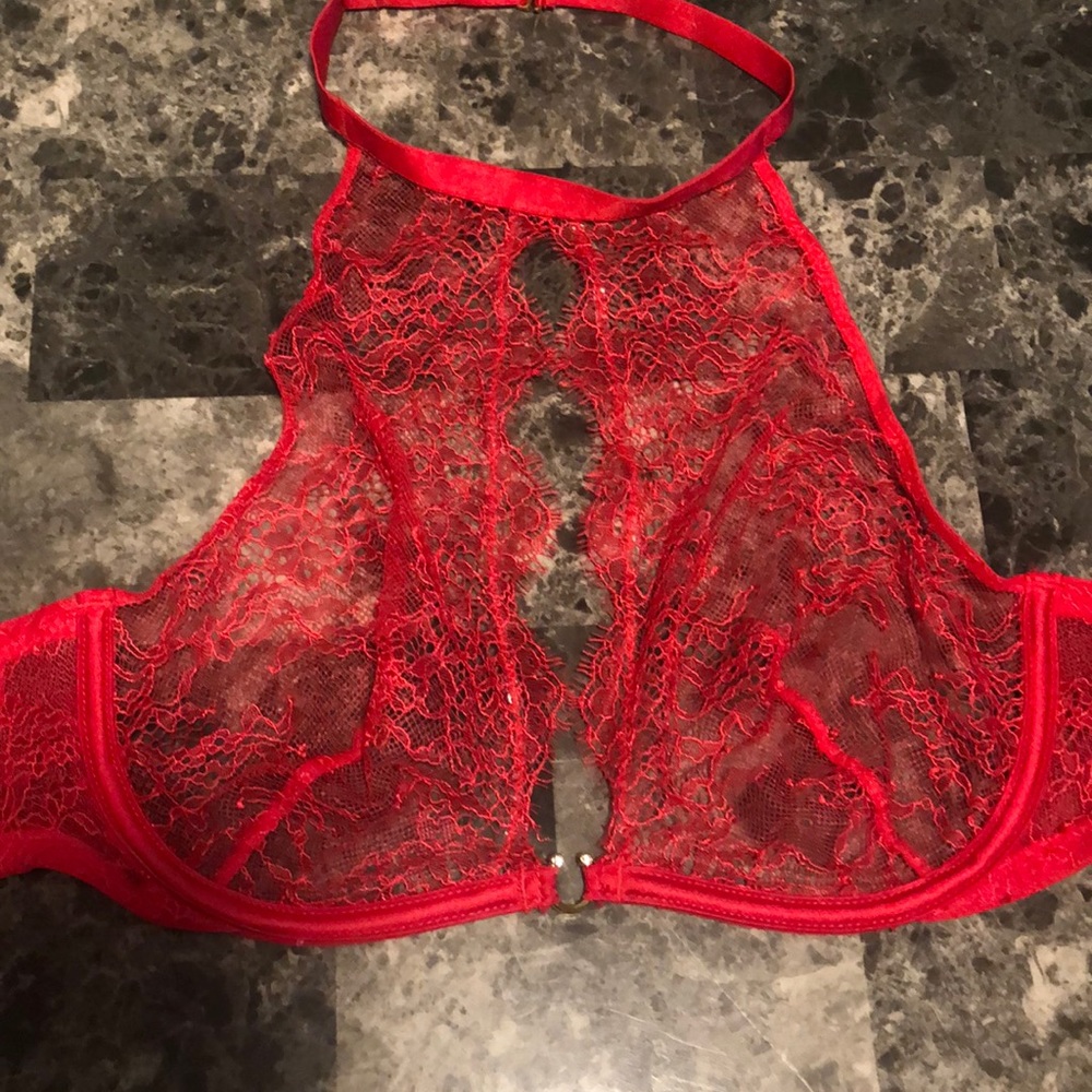 Red matching set